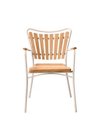 Mandalay Marguerite Outdoor Chair – Teak & Taupe